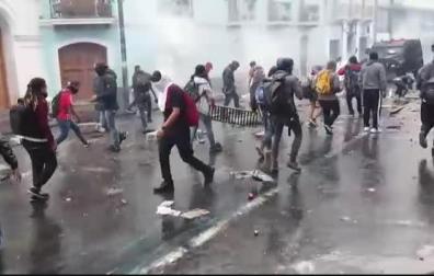 Ecuador declara el estado de excepción tras los disturbios en las protestas masivas