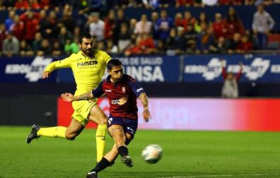Imágenes del partido disputado este sábado en El Sadar.