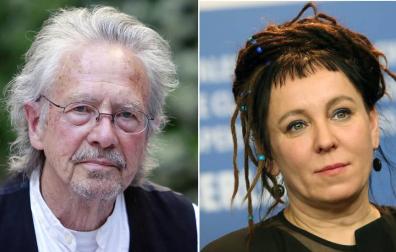 Peter Handke y Olga Tokarczuk ganan el doble Premio Nobel de Literatura