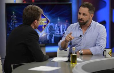 Santiago Abascal, durante la entrevista en El Hormiguero