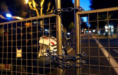 El Eixample de Barcelona se transformó este martes en el escenario de una batalla campal