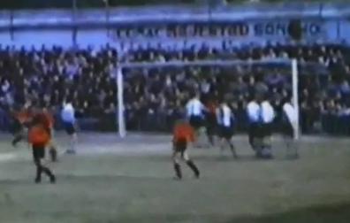 Difunden un vídeo de un partido de Osasuna de 1954