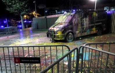 Segunda noche sin incidentes graves en las calles de Barcelona