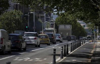 La avenida Pío XII, un año después.