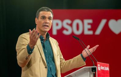 Pedro Sánchez ha respondido a las palabras de Ayuso en un mitin en Cáceres