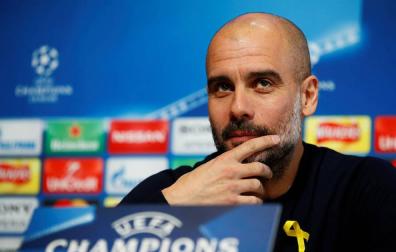Guardiola es sancionado con 22.500 euros por lucir el lazo amarillo