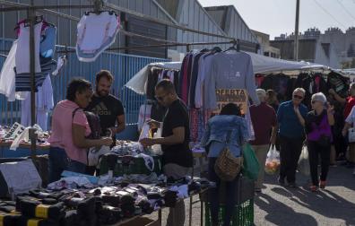 El mercado de Landaben baja el ritmo