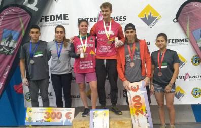 Linacisoro y Argudo ponen el broche al Campeonato de España de Escalada