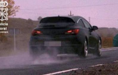 Investigado por circular a más de 180 km/h en Viana en una vía limitada a 100 km/h
