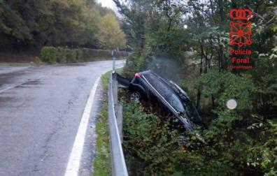 Investigado por sufrir un accidente en Atez bajo las influencias del alcohol