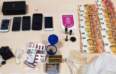 Detenido en Caparroso por tráfico de drogas y por circular con un coche robado