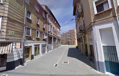 Edificio okupado en la travesía de Santa Engracia
