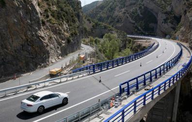La apertura de 28 km de autovía en 2019 acerca Navarra a Cataluña por vía gratuita