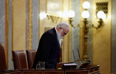 Zamarrón pide perdón a los españoles por el fracaso de la anterior legislatura