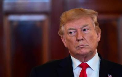 Donald Trump, este lunes en la Casa Blanca.