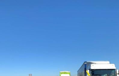 Dos trabajadores de Audenasa heridos en un accidente en la AP-15