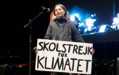 Greta Thunberg, a los políticos: "El cambio viene, os guste o no"