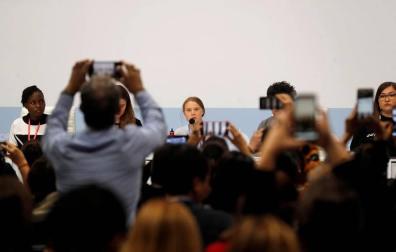 Greta Thunberg: "La crisis climática no es un problema futuro, ya nos impacta"