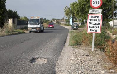 Denunciado un conductor en Tudela tras amenazar a un peatón con una barra de uña