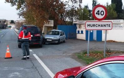 Dos mujeres heridas en una colisión entre dos coches en Murchante