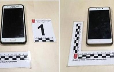 Detenido un pamplonés por el hurto de dos teléfonos móviles