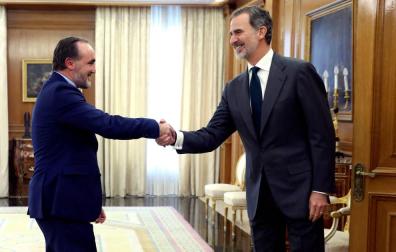 UPN traslada al Rey su 'no' a un gobierno en manos de ERC