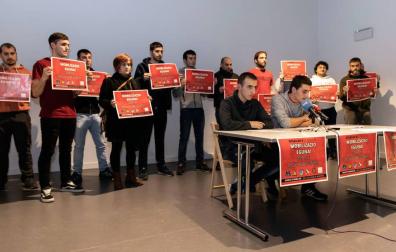Las plataformas contra las casas de apuestas de Pamplona y Huarte unen sus fuerzas