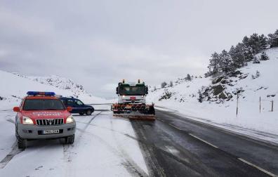 Nieve en cotas bajas, pero no muy copiosa, este jueves y viernes en Navarra