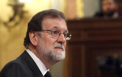 Rajoy aparece en el último momento en el Congreso para cerrar el debate