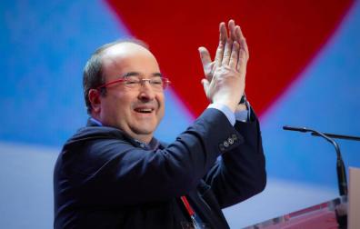 Iceta inicia su mandato al frente del PSC para "recoser el país" desde la Generalitat