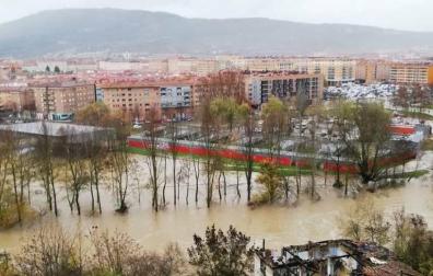 Maya, preocupado por la "diferencia entre la previsión y lo que pasó" en el Arga