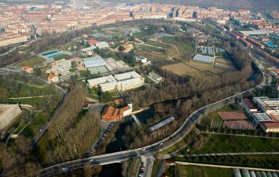 Vista panorámica del parque de Aranzadi.