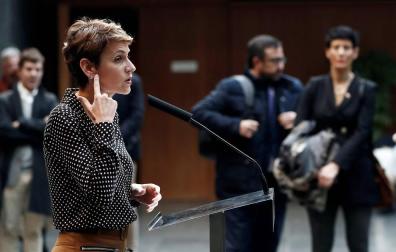Chivite dice que no aceptará "ningún veto" en la negociación de Presupuestos
