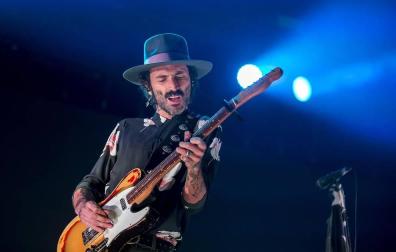 Imágenes del concierto que Leiva ofreció en el Navarra Arena en Pamplona.