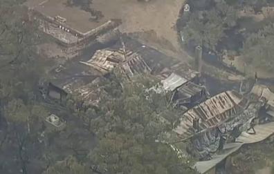 El hombre que sobrevivió dentro de un horno al incendio de su casa en Australia