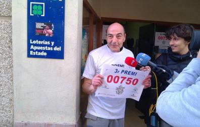 18 millones para un vecino de Mollerussa que tuvo un presentimiento con el 00750