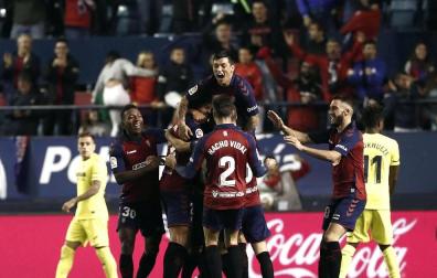 Imágenes del partido disputado este sábado en El Sadar.
