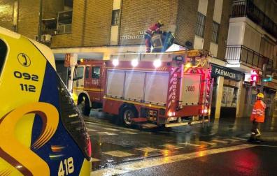 Un vehículo de la Policía Local de Sevilla.