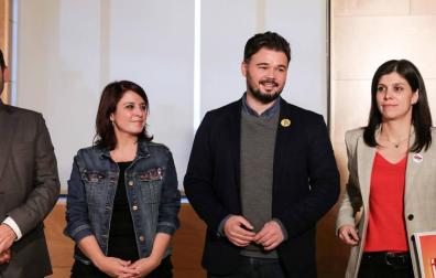 Reunión entre PSOE y ERC de cara a la investidura de Pedro Sánchez