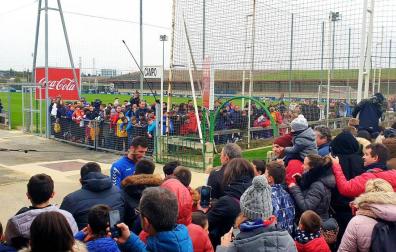 Locura en Tajonar por el Chimy Ávila