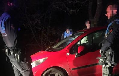 Un menor conduce un coche robado, sufre un accidente y da positivo en drogas