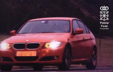 Denunciados por velocidad el 22% de los vehículos controlados en la NA-132 en Tafalla