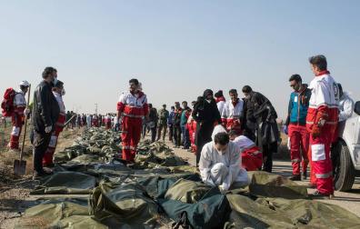 Aviación Civil de Irán asegura que ningún misil alcanzó el avión ucraniano siniestrado