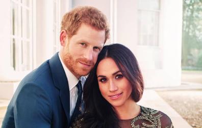 Las primeras fotos oficiales del príncipe Harry y Meghan Markle