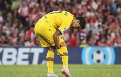 El sóleo deja a Luis Suárez fuera de combate