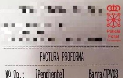 Un policía foral fuera de servicio impide un 'simpa' en un restaurante