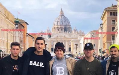 El descanso de los jugadores de Osasuna