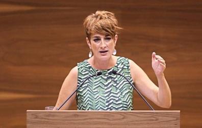 Bakartxo Ruiz, durante su intervención.
