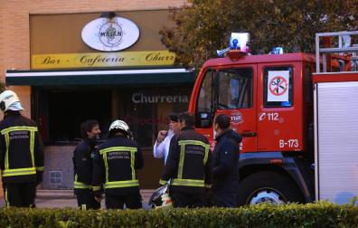 Incendio sin heridos en una churrería de Ansoáin