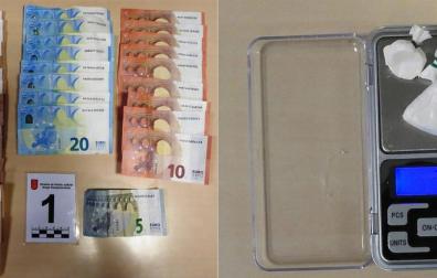Detenido un joven de Orkoien como presunto autor de un delito de tráfico de drogas